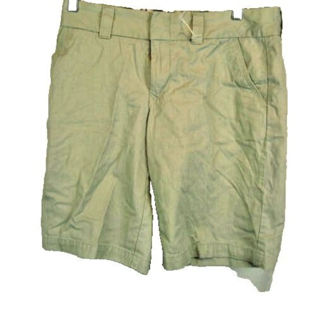 Womens Tommy Hilfiger Khaki Cotton Shorts sz 6 (30x10x7rise)
